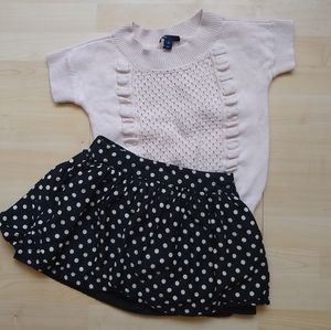 Gap Matching Set Sweater and Skirt Sz 10
